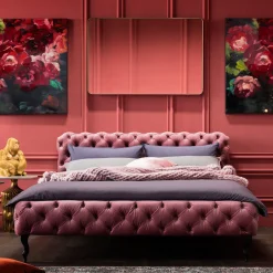 Łóżko Desire 180x200 Cm Różowe*KARE Design Best