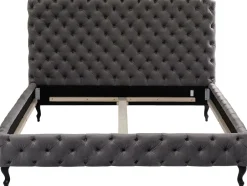 Łóżko Desire 180x200 Cm Wysokie Szare*KARE Design Best