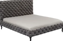 Łóżko Desire 180x200 Cm Wysokie Szare*KARE Design Best