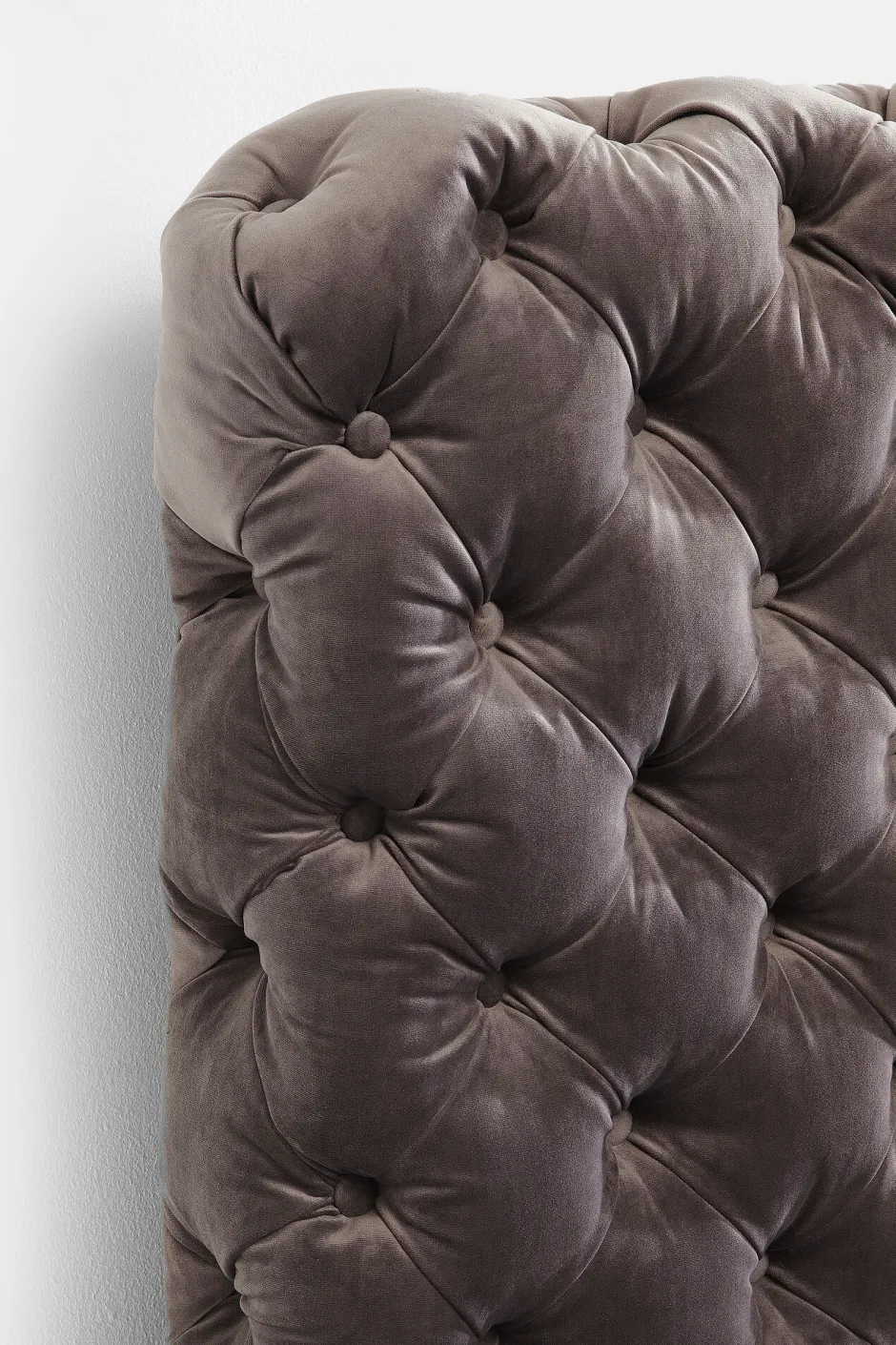 Łóżko Desire 180x200 Cm Wysokie Szare*KARE Design Best