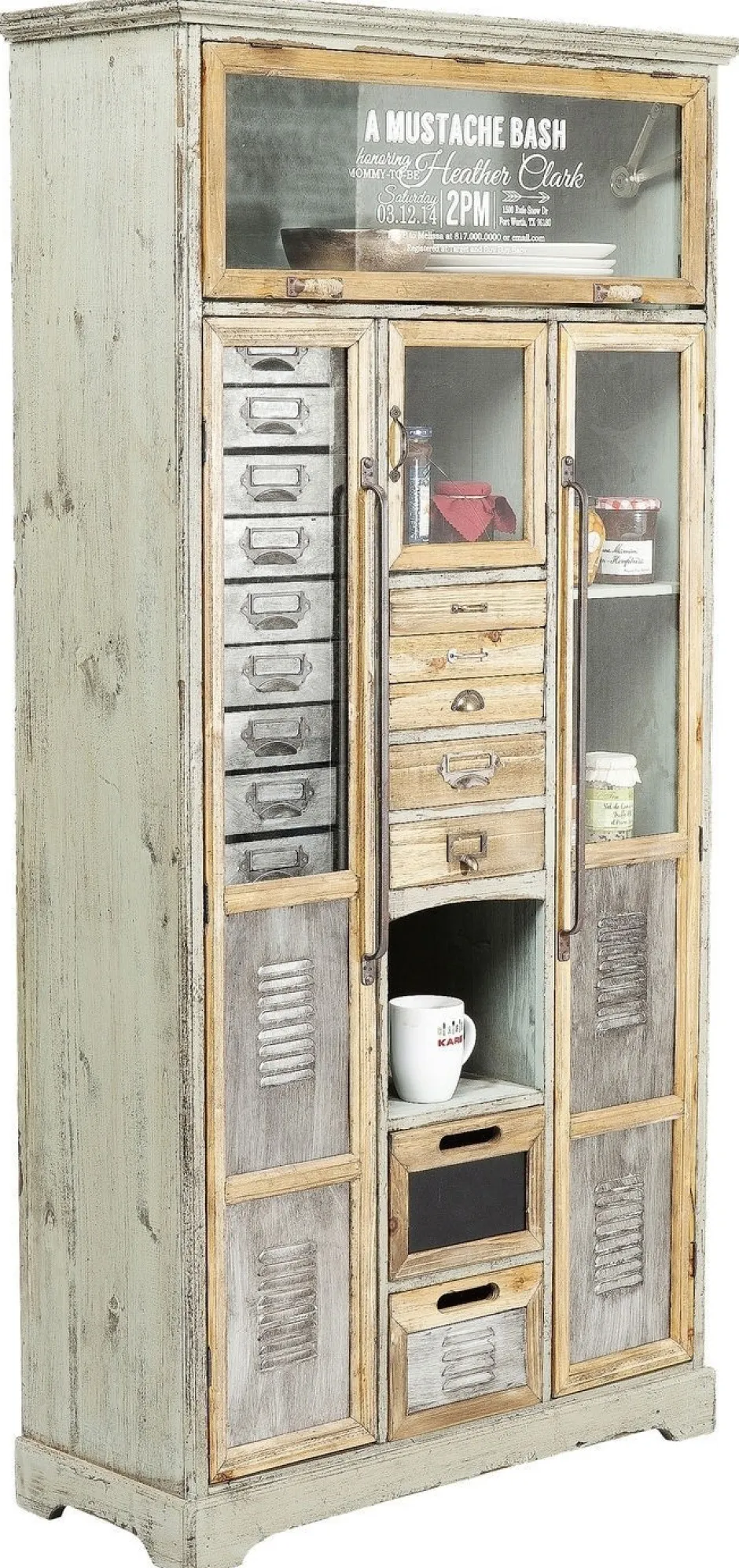 Komoda Barber Shop 81x162 Cm Drewniana*KARE Design Sale