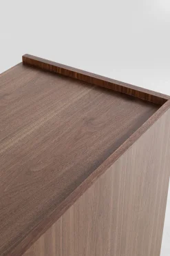 Komoda Brązowa Fornirowana 3-drzwiowa 200x76 Cm*KARE Design