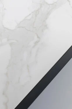 Komoda Catania 180x61 Cm Ciemnoszara - Blat Szklany*KARE Design Best