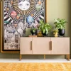 Komoda Cesaro 160x75 Cm Naturalna - Blat Ceramika*KARE Design Outlet