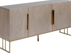 Komoda Cesaro 160x75 Cm Naturalna - Blat Ceramika*KARE Design Outlet