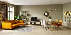Komoda Cesaro 160x75 Cm Naturalna - Blat Ceramika*KARE Design Outlet