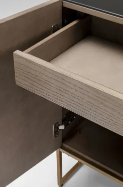 Komoda Cesaro 160x75 Cm Naturalna - Blat Ceramika*KARE Design Outlet