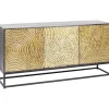 Komoda Circulo 160x80 Cm Czarno-złota*KARE Design Hot