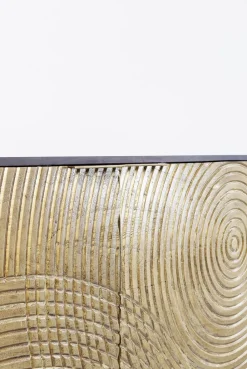 Komoda Circulo 120x150 Cm Czarno-złota*KARE Design Sale