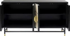 Komoda Credenza 150x80 Cm Czarna*KARE Design New