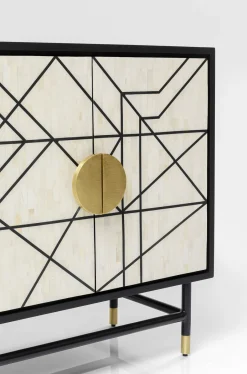 Komoda Credenza 150x80 Cm Czarna*KARE Design New