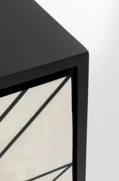 Komoda Credenza 150x80 Cm Czarna*KARE Design New