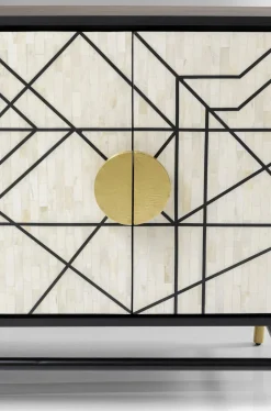 Komoda Credenza 150x80 Cm Czarna*KARE Design New