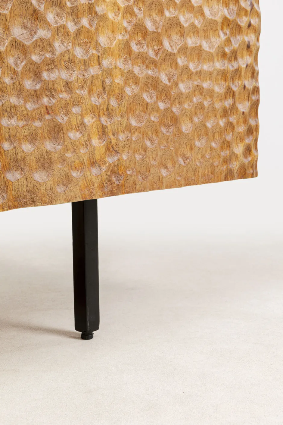 Komoda 3-drzwiowa Do Salonu Drewno Mango Ręczne Wykonanie 160x75 Cm*KARE Design Outlet