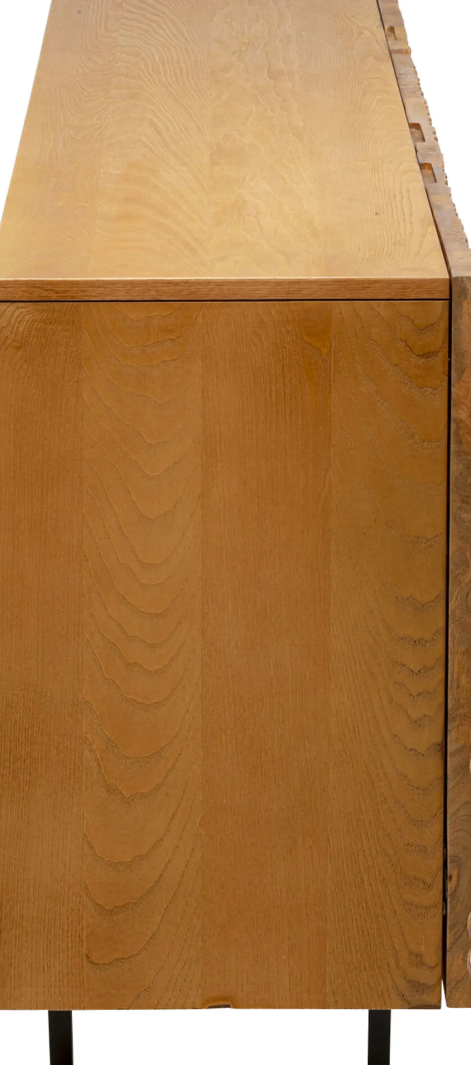 Komoda 3-drzwiowa Do Salonu Drewno Mango Ręczne Wykonanie 160x75 Cm*KARE Design Outlet