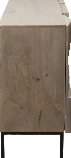 Komoda 3-drzwiowa Rustykalna Z Drewna Mango 115x90 Cm*KARE Design Sale