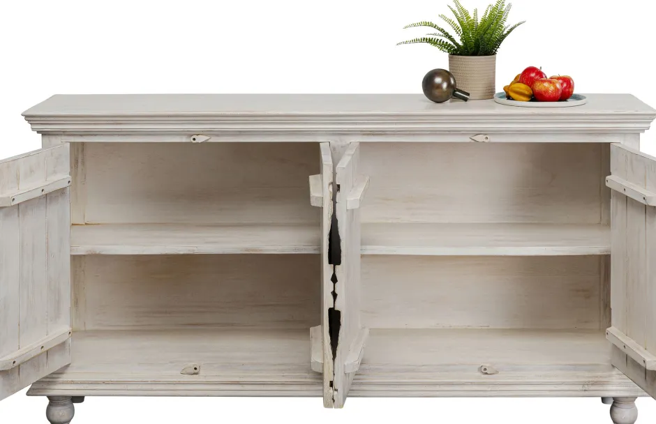 Komoda 4-drzwiowa Z Drewna Mango Front Kolorowy 180x95 Cm*KARE Design Hot