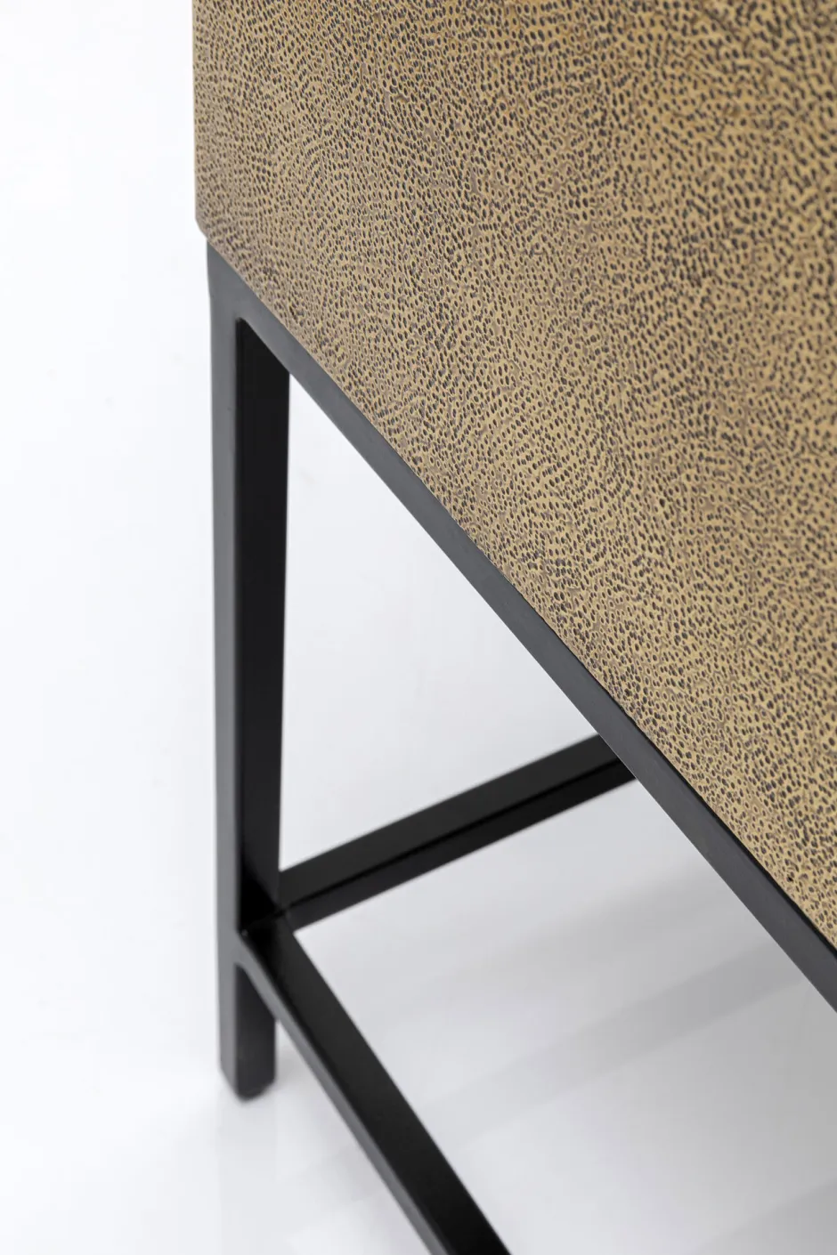 Komoda 4-drzwiowa Złota Ręcznie Kuta Stal Mosiężna 183x86 Cm*KARE Design Sale