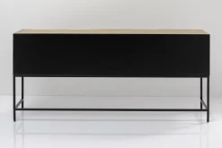Komoda 4-drzwiowa Złota Ręcznie Kuta Stal Mosiężna 183x86 Cm*KARE Design Sale