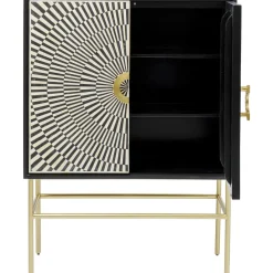 Komoda Electro 100x140 Cm Czarna*KARE Design Outlet