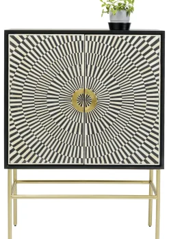 Komoda Electro 100x140 Cm Czarna*KARE Design Outlet