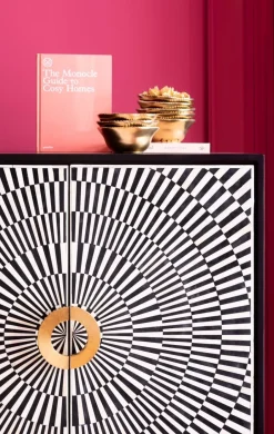 Komoda Electro 100x140 Cm Czarna*KARE Design Outlet