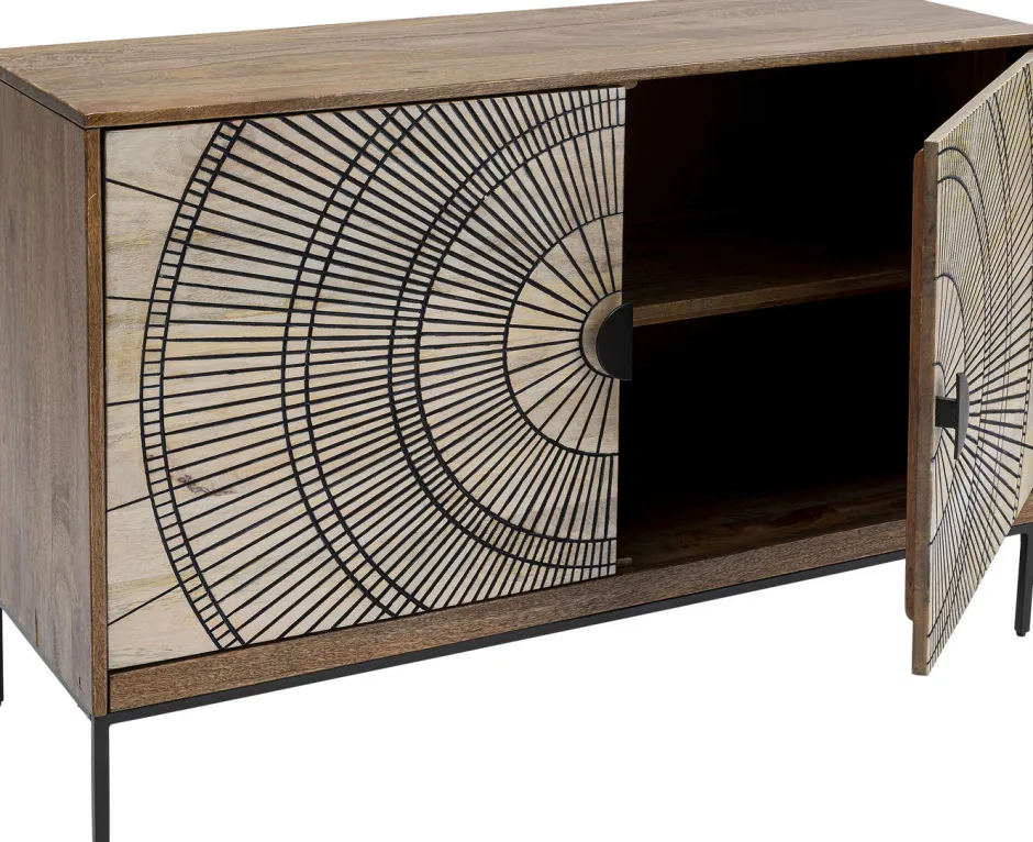 Komoda Eye Of Tiger 115x78 Cm Mango*KARE Design Outlet