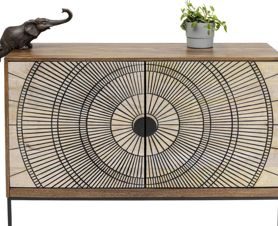 Komoda Eye Of Tiger 115x78 Cm Mango*KARE Design Outlet