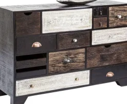 Komoda Finca 114x80 Cm Ciemnobrązowa Mango*KARE Design Best