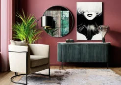Komoda Glenn 160x75 Cm Biało-szara*KARE Design New