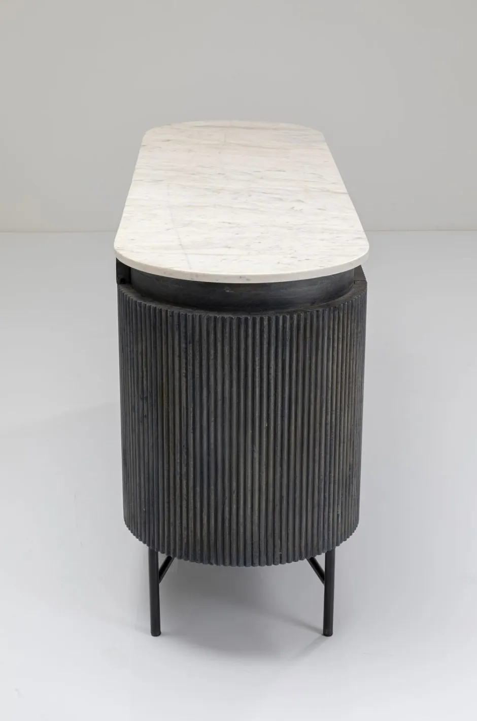 Komoda Glenn 160x75 Cm Biało-szara*KARE Design New