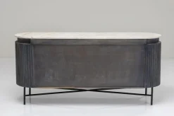 Komoda Glenn 160x75 Cm Biało-szara*KARE Design New