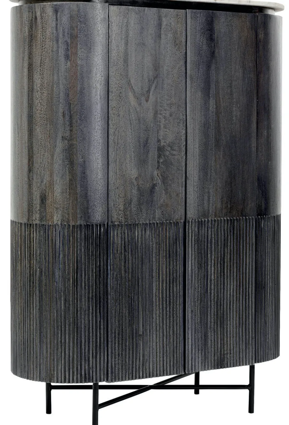 Komoda Glenn 100x138 Cm Ciemnoszara*KARE Design Online