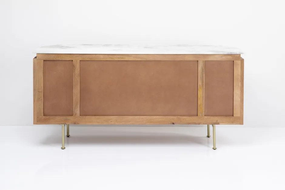 Komoda Grace 160x78 Cm Drewno Mango - Blat Marmur*KARE Design Hot