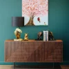 Komoda Grooves 164x79 Cm Brązowa Mango*KARE Design New
