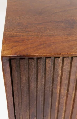 Komoda Grooves 164x79 Cm Brązowa Mango*KARE Design New