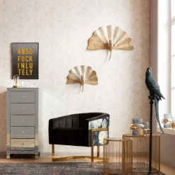 Komoda Lustrzana Blat Lustro Srebrna Z Szufladami 49x41 Cm*KARE Design Discount