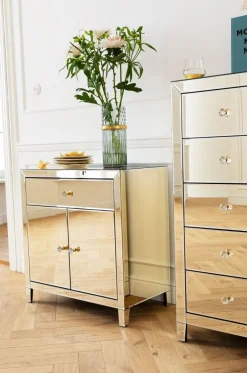 Komoda Luxury Gold 5 49x110 Cm Szampańska*KARE Design Best