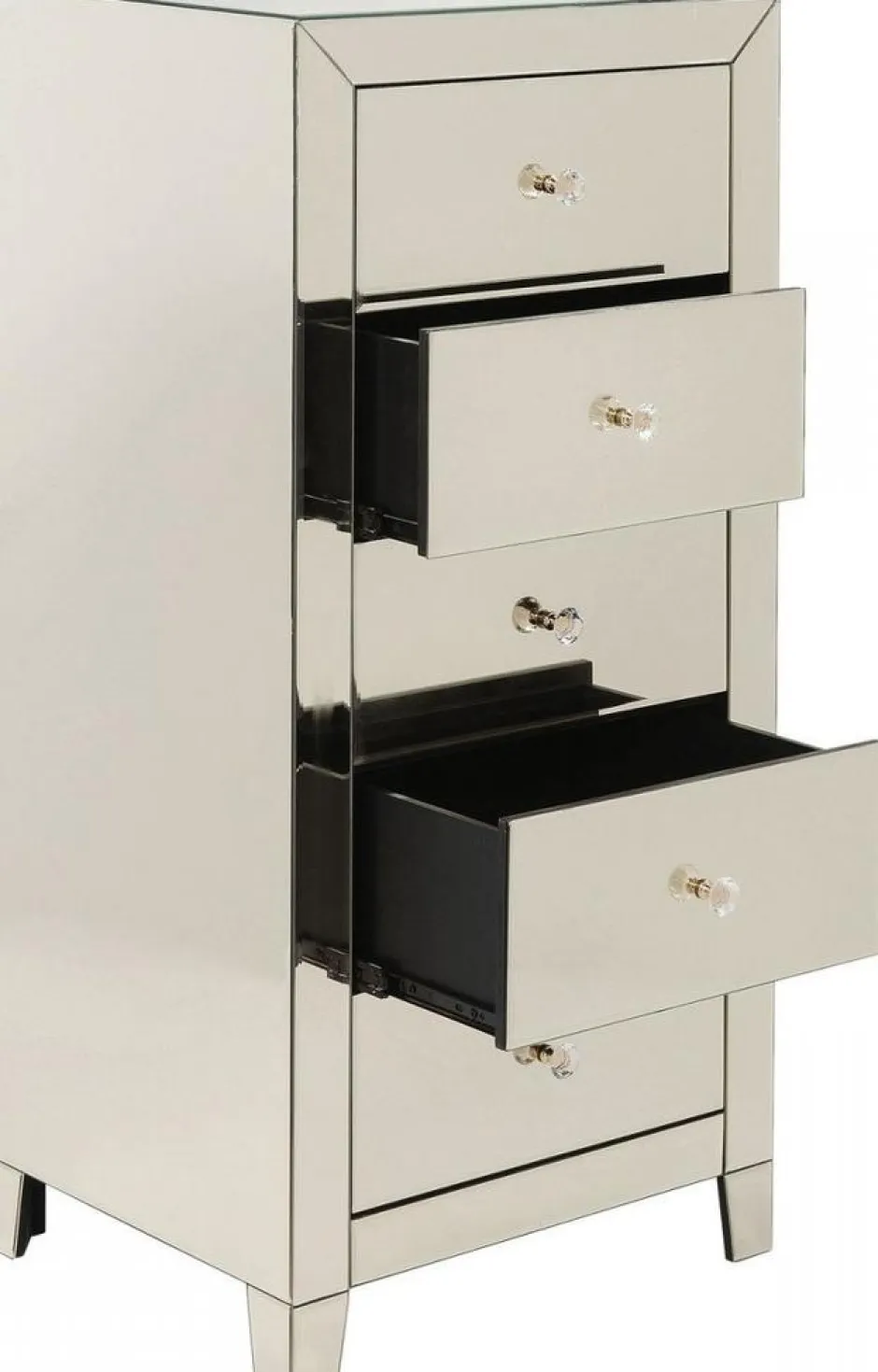 Komoda Luxury Gold 5 49x110 Cm Szampańska*KARE Design Best