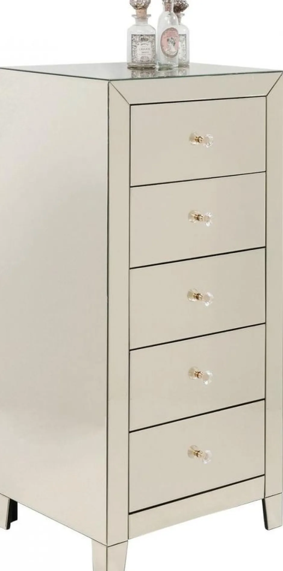 Komoda Luxury Gold 5 49x110 Cm Szampańska*KARE Design Best