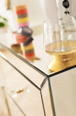 Komoda Luxury Gold 5 49x110 Cm Szampańska*KARE Design Best