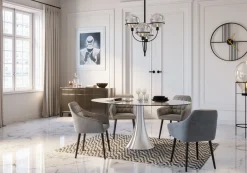 Komoda Luxury Push 141x77 Cm Szara*KARE Design New