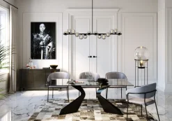 Komoda Luxury Push 141x77 Cm Szara*KARE Design New