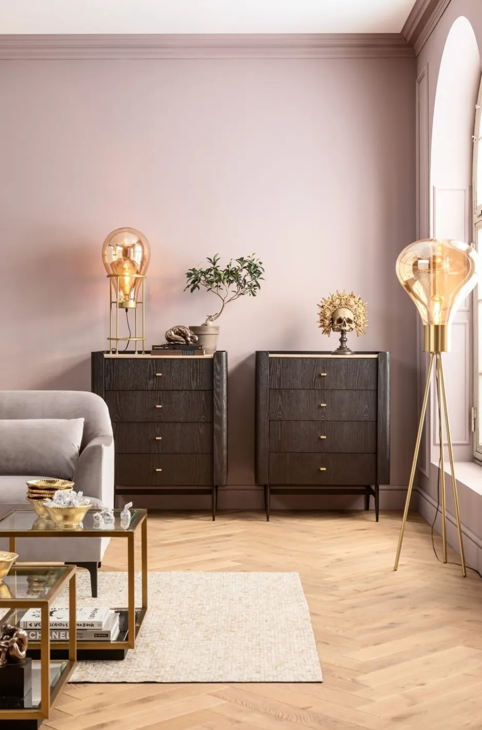 Komoda Milano 80x100 Cm Czarna*KARE Design Online