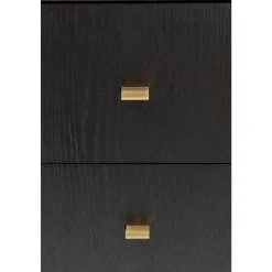 Komoda Milano 80x100 Cm Czarna*KARE Design Online