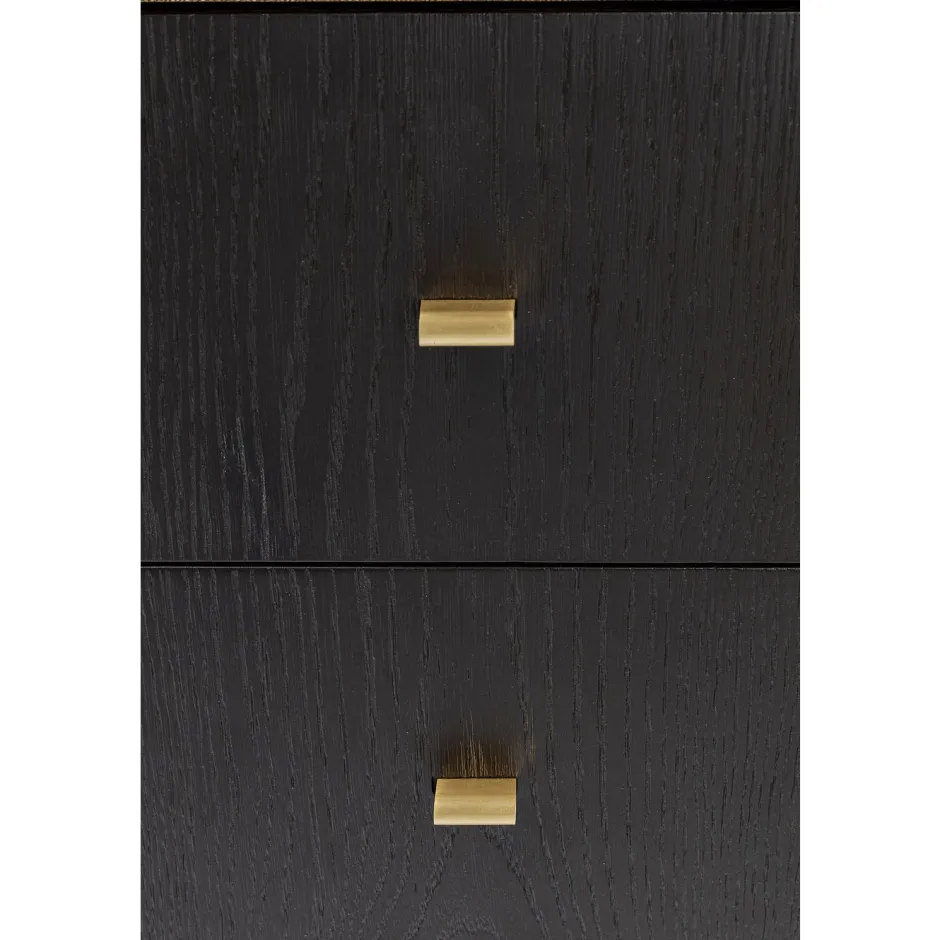 Komoda Milano 80x100 Cm Czarna*KARE Design Online