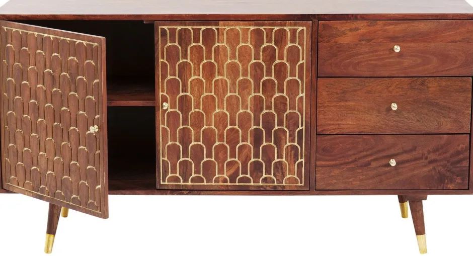 Komoda Muskat 145x75 Cm Brązowa*KARE Design Clearance