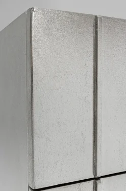 Komoda Srebrno Złota Z Szufladami I Uchwytami 106x89 Cm*KARE Design Best