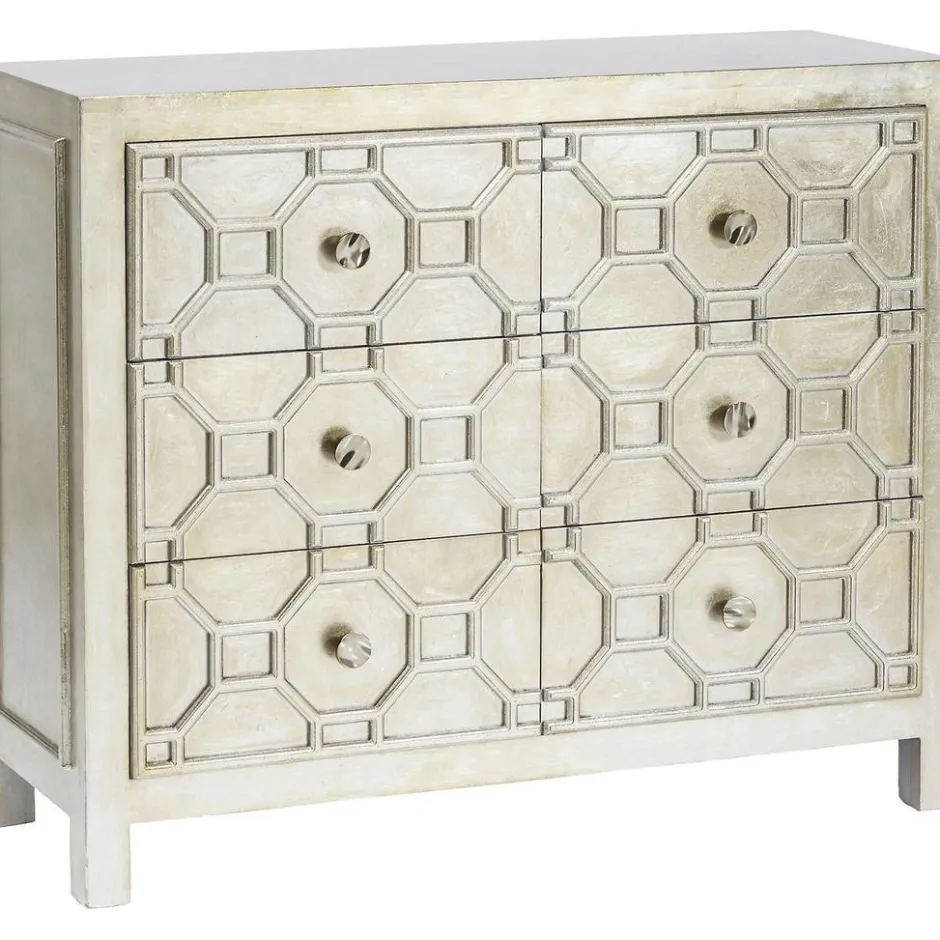 Komoda Szampańska Z 6 Szufladami Glamour 108 X 38 Cm*KARE Design Hot