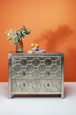 Komoda Szampańska Z 6 Szufladami Glamour 108 X 38 Cm*KARE Design Hot